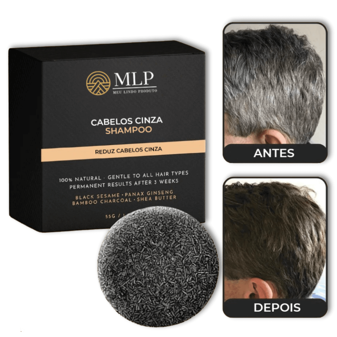 Shampoo para cabelos grisalhos